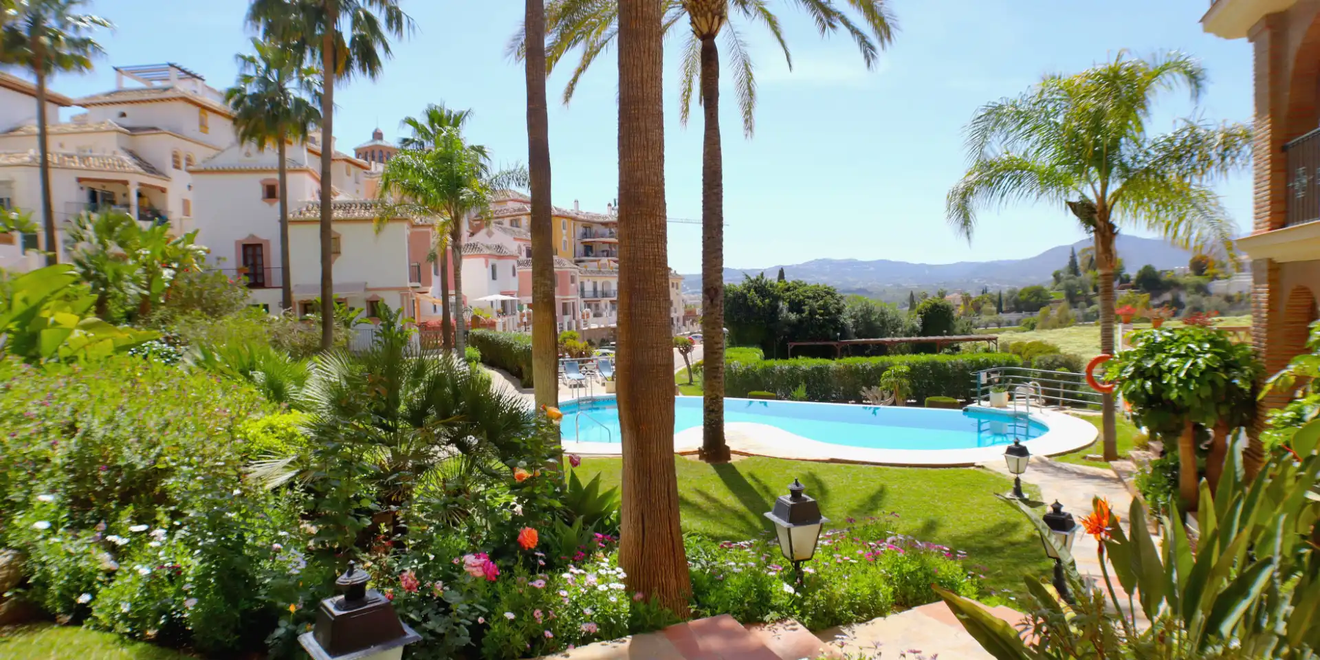 Jardí de Casa o xalet en venda en Mijas amb Aire condicionat, Calefacció i Jardí privat