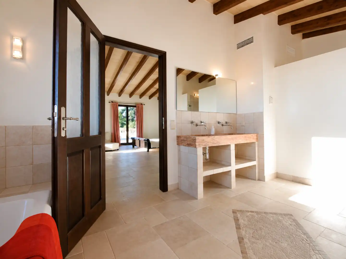 Bathroom of Houses for rent in Alaró  with Air Conditioner, Heating and Storage room