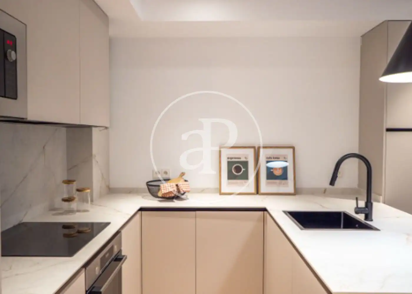 Kitchen of Flat for sale in Madrid  with Air Conditioner, Heating and Furnished