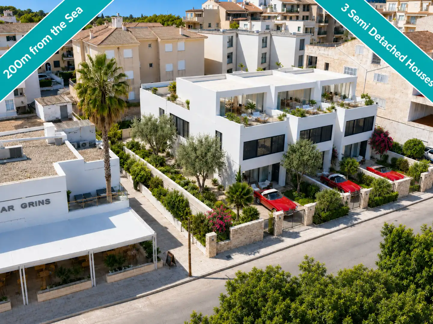 Exterior view of Detached homes for sale in Santa Margalida  with Air Conditioner, Heating and Terrace