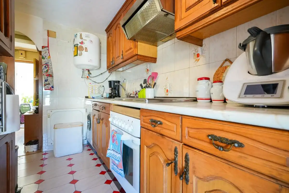 Kitchen of Flat for sale in Madrid  with Air Conditioner, Heating and Furnished