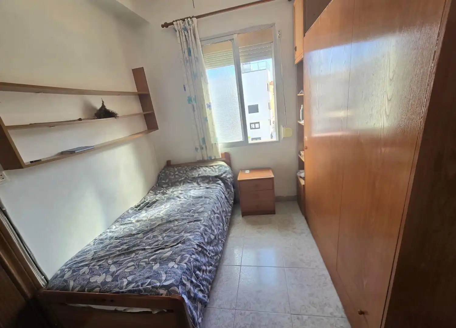 Bedroom of Flat for sale in Málaga  with Terrace, Storage room and Furnished