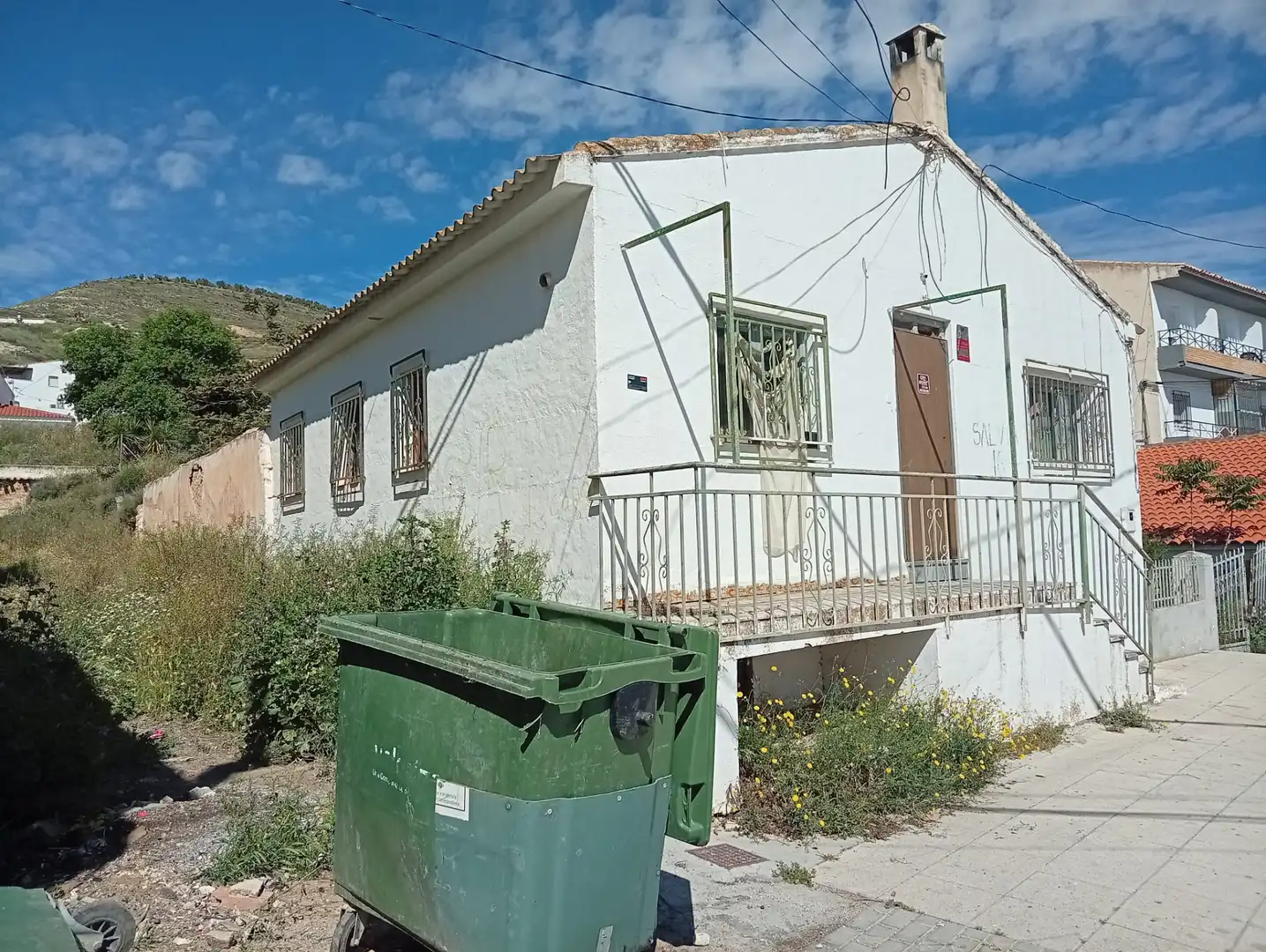 Vista exterior de Casa o xalet en venda en Baza