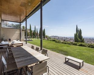 Terrassa de Casa o xalet en venda en  Barcelona Capital amb Aire condicionat, Calefacció i Jardí privat