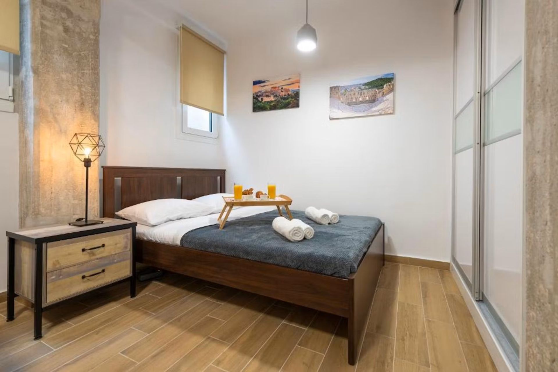 Bedroom of Flat to rent in Terrassa  with Air Conditioner, Furnished and Pets allowed