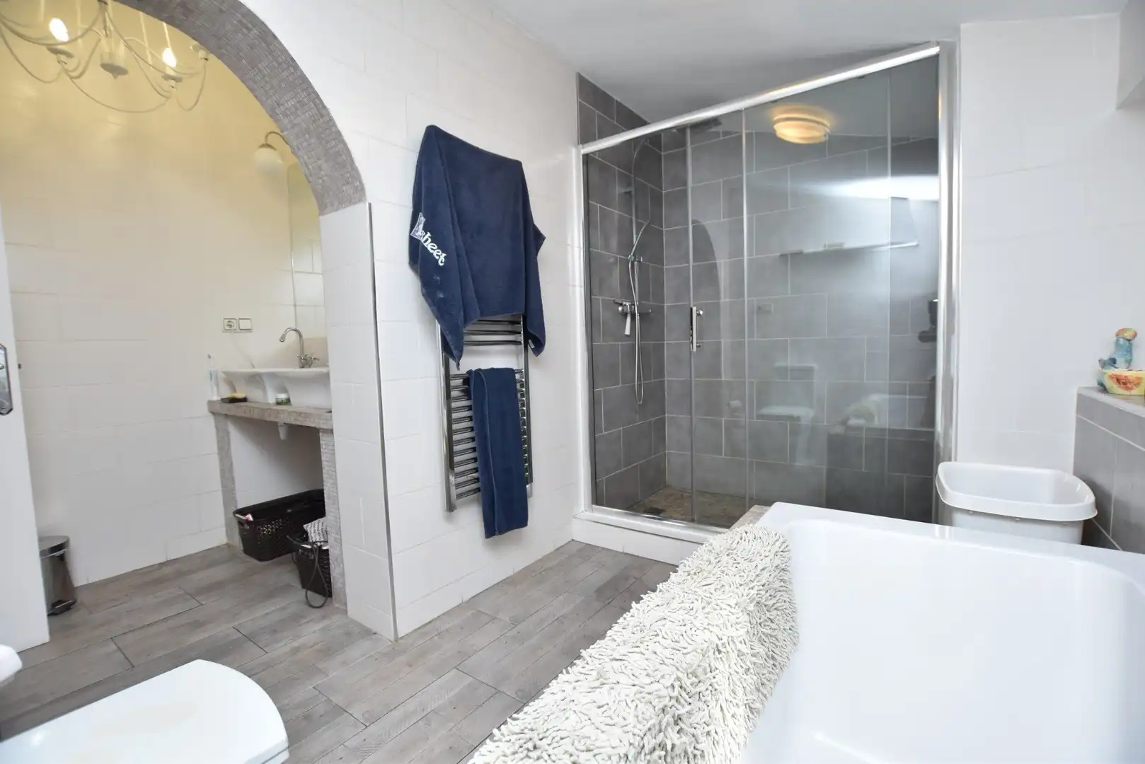 Baño de Finca rústica en venta en Almoradí con Jardín privado