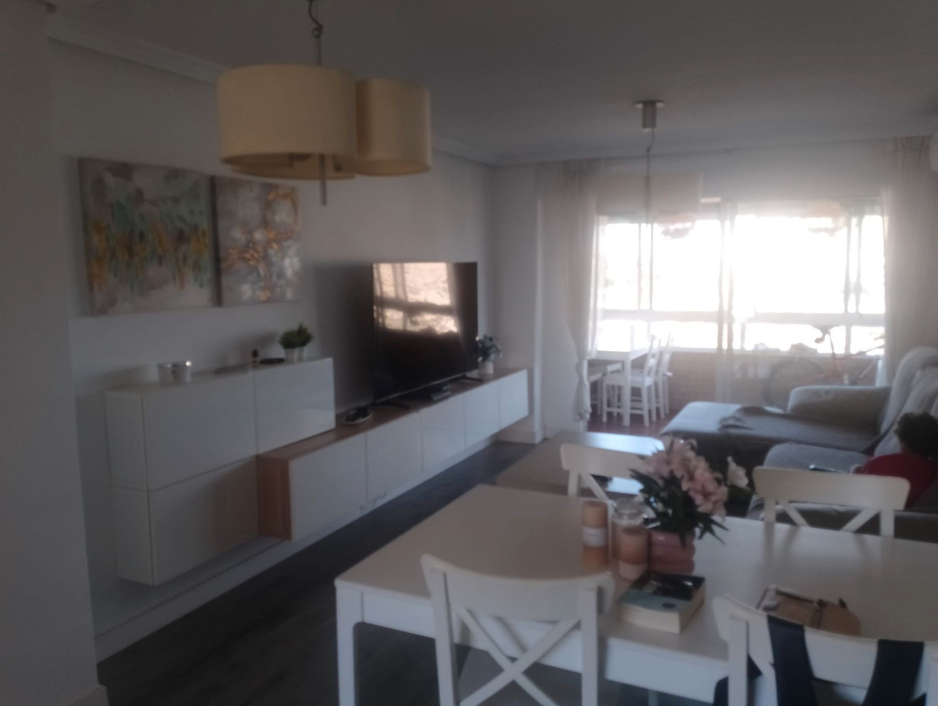 Living room of Flat for sale in Alicante / Alacant  with Terrace, Furnished and Community pool