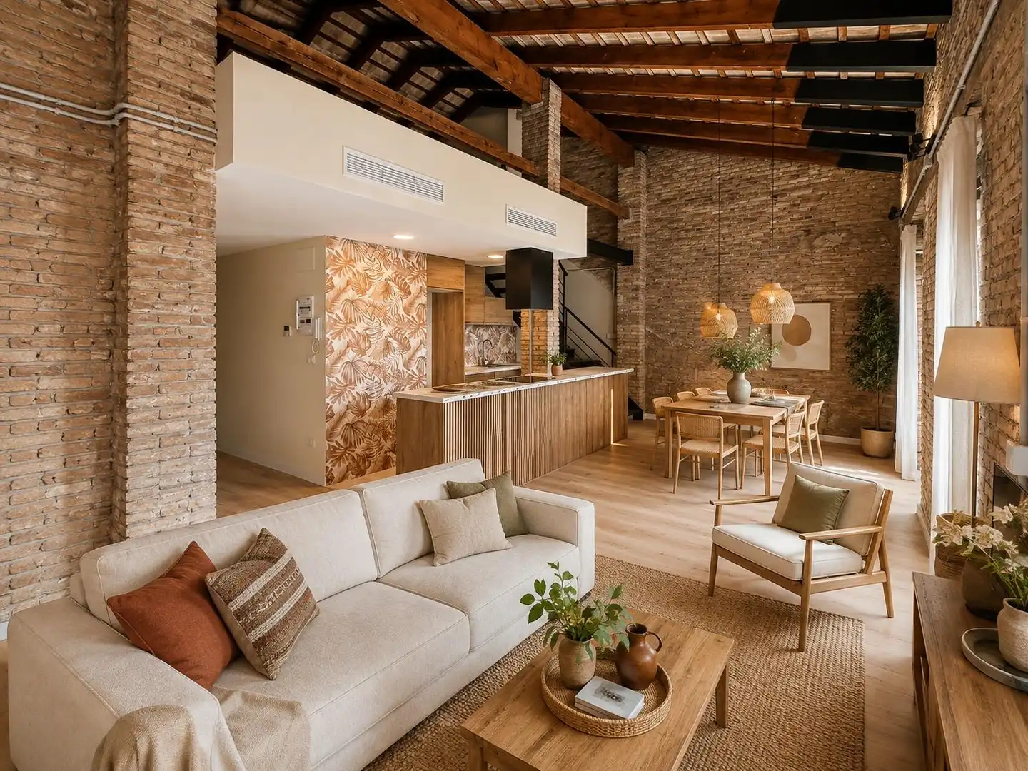Sala de estar de Ático en venta en Valencia con Aire acondicionado, Calefacción y Parquet