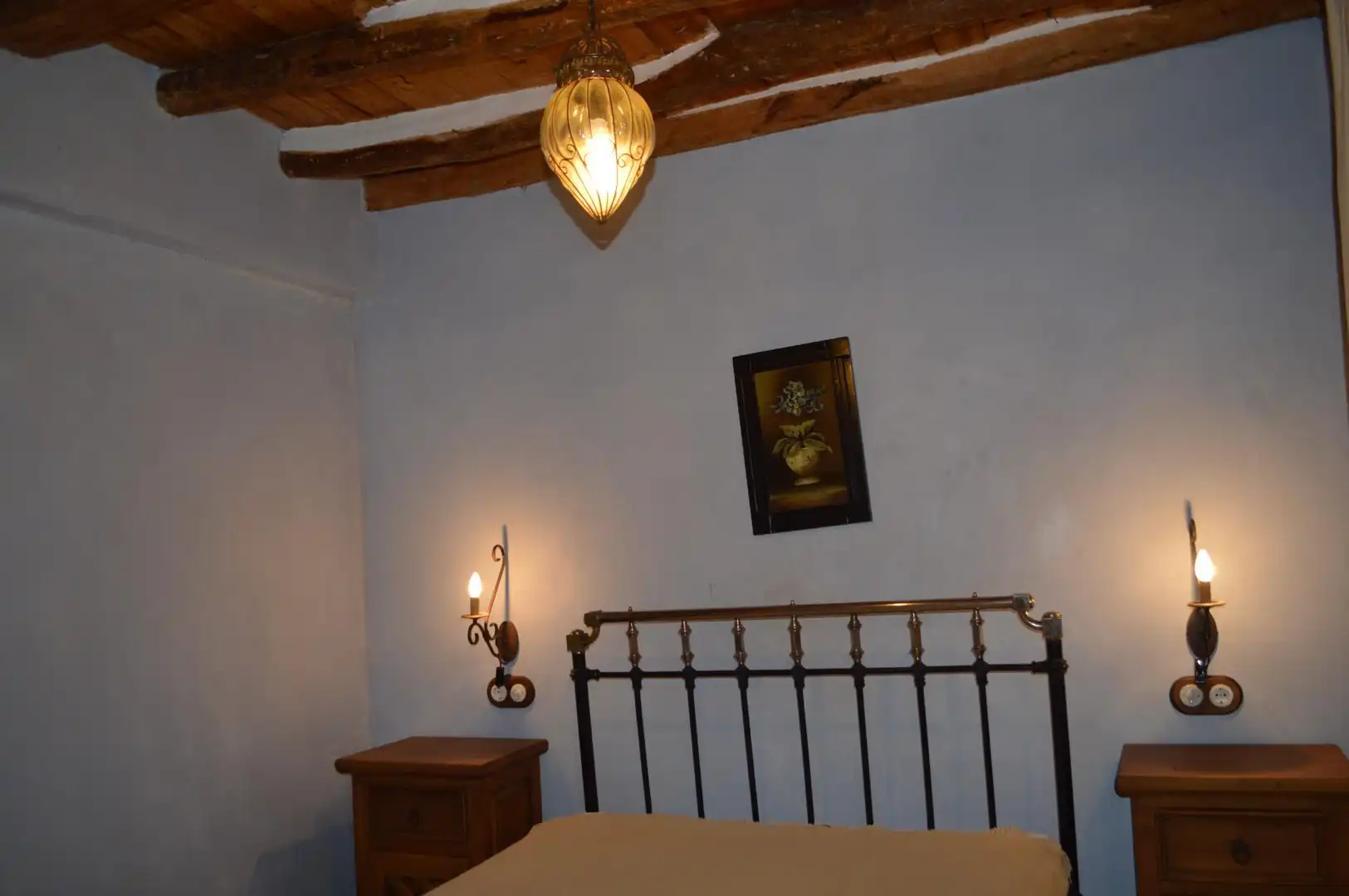 Bedroom of Flat for sale in Sorvilán  with Heating, Parquet flooring and Furnished