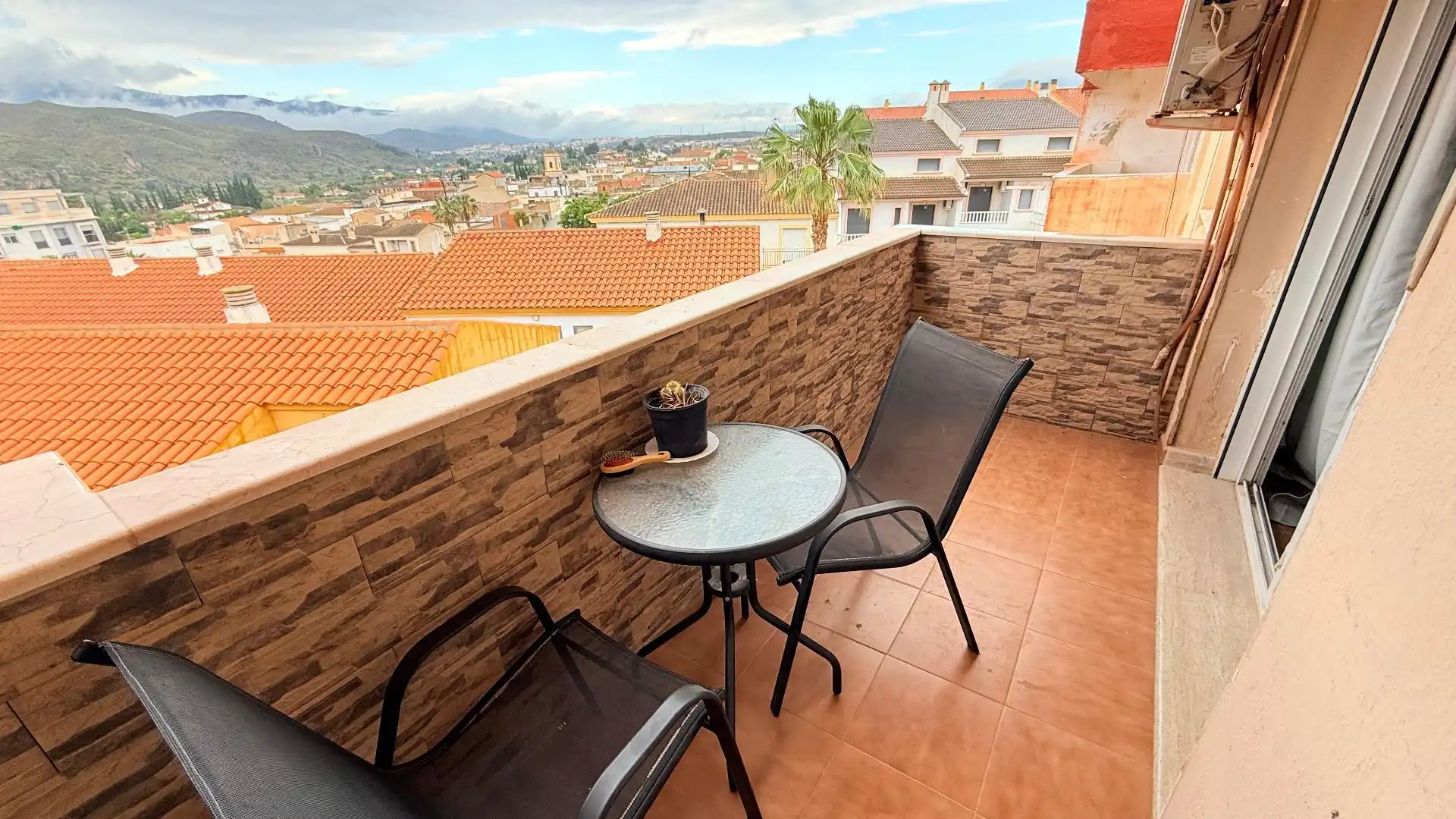 Terrace of Flat for sale in Fines  with Heating