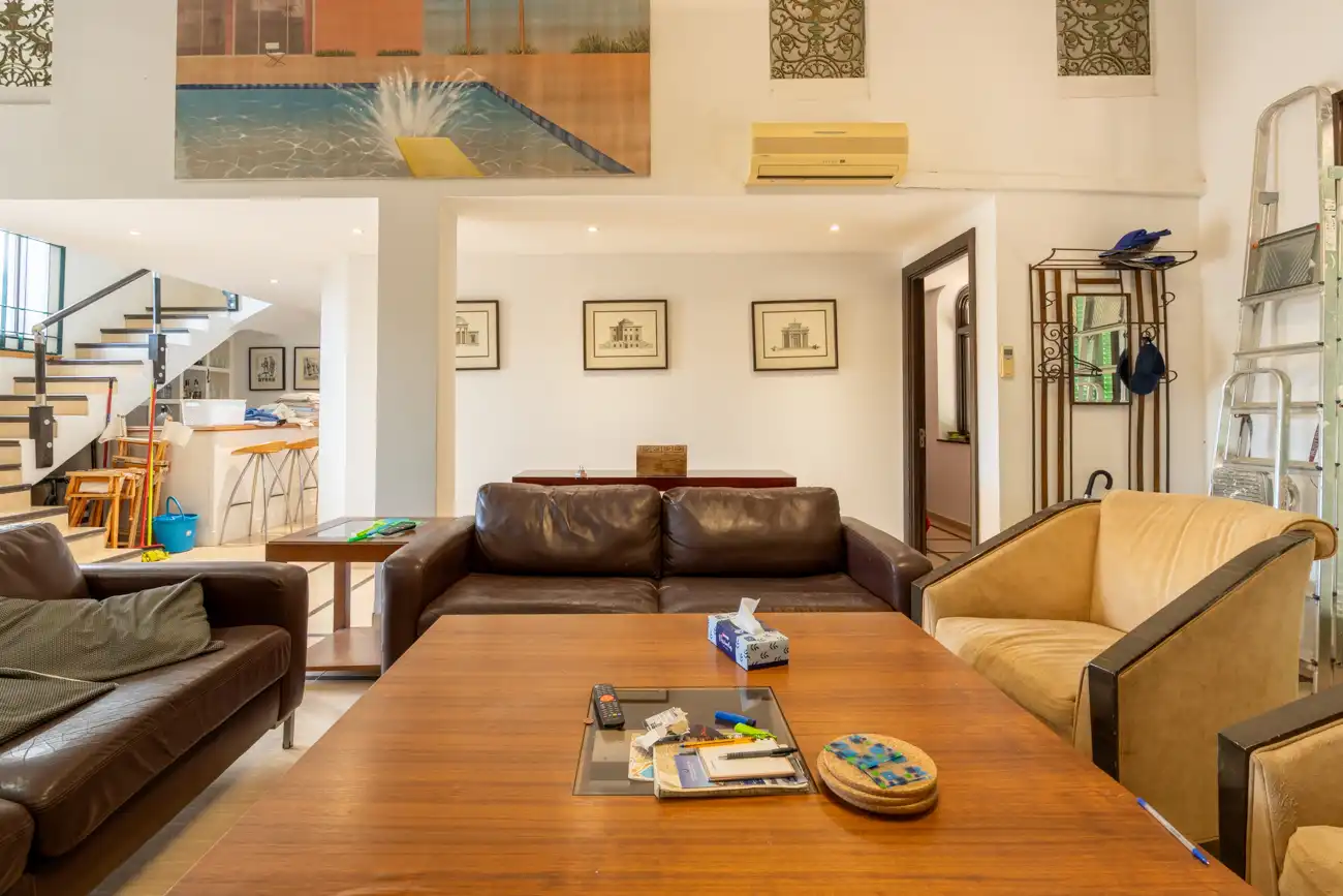 Living room of Country homes for sale in Freginals  with Air Conditioner, Terrace and Furnished