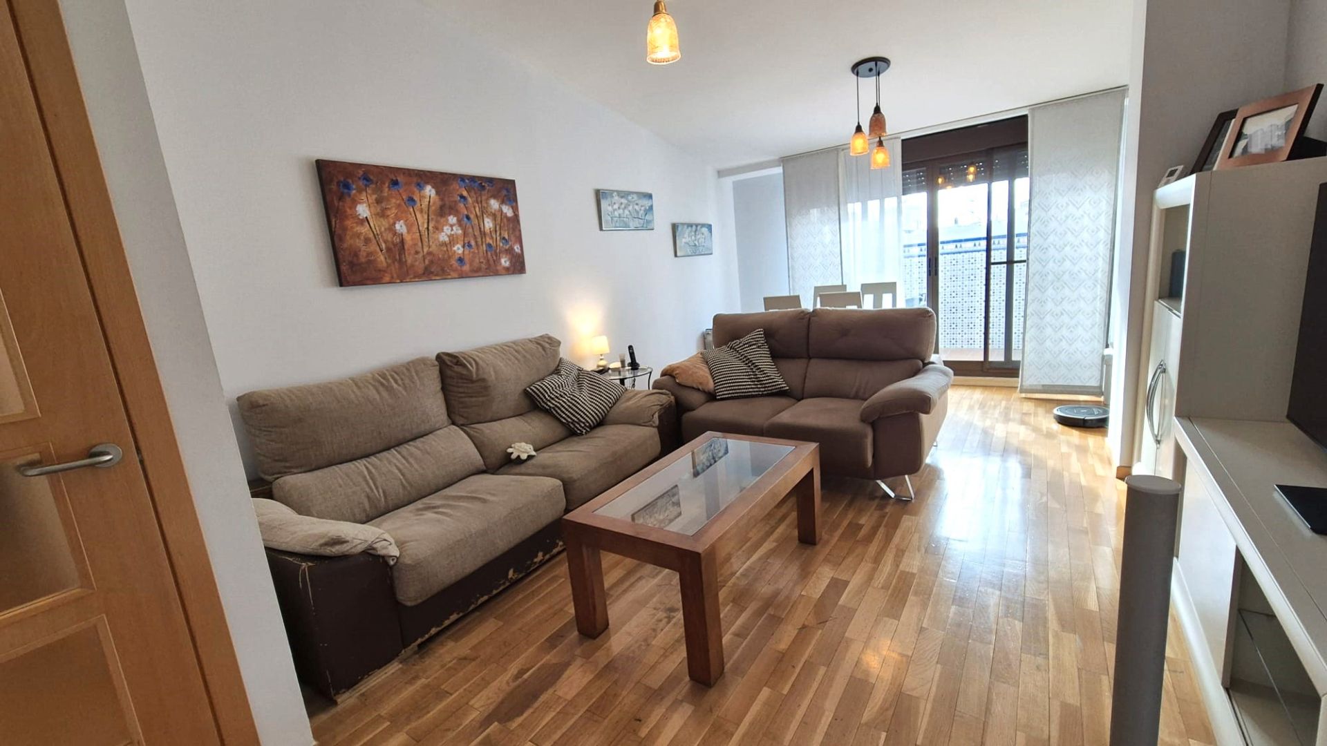 Living room of Duplex for sale in Badajoz Capital  with Air Conditioner, Heating and Parquet flooring