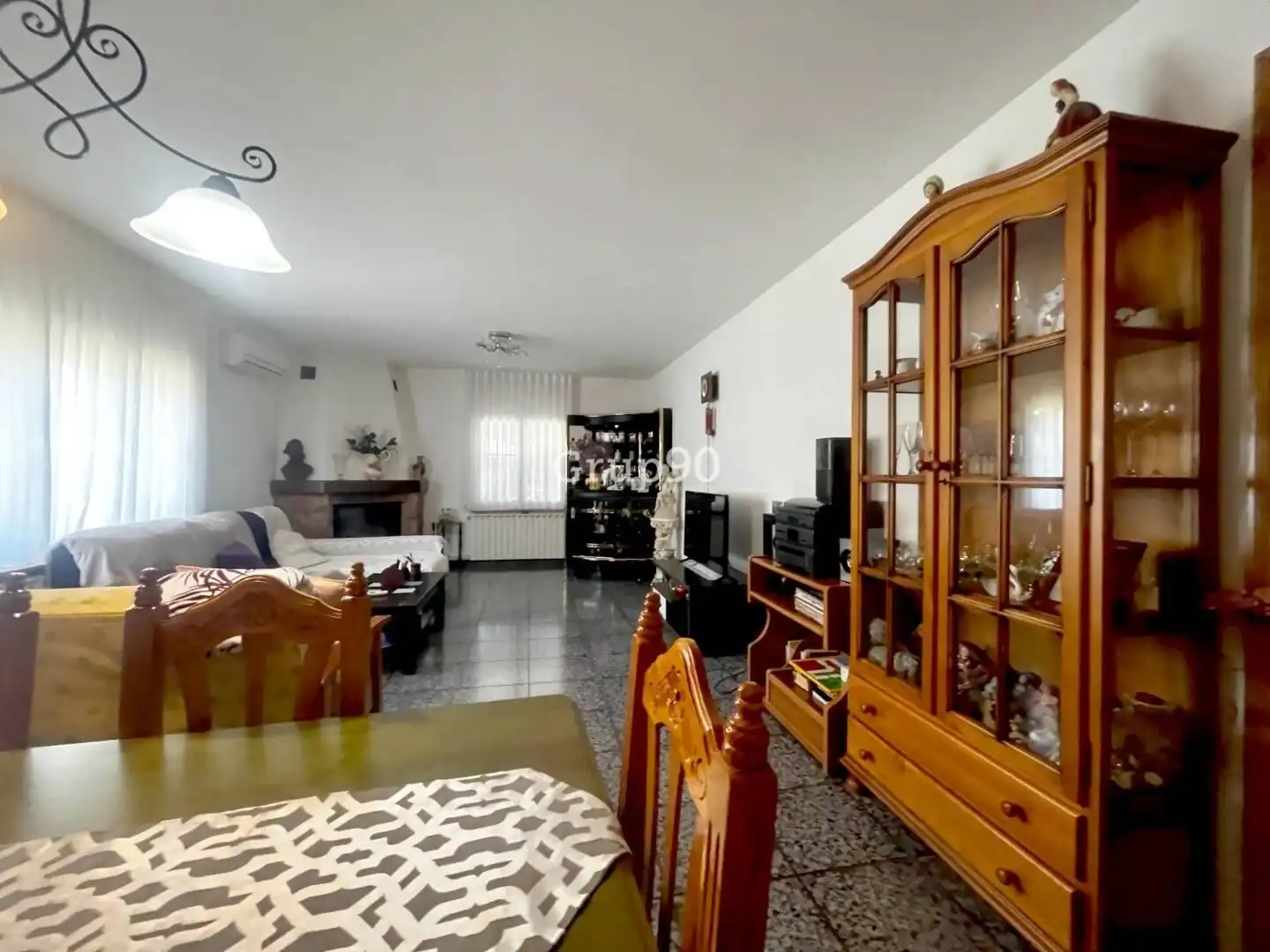 Sala d'estar de Casa o xalet en venda en Alcoletge amb Calefacció, Jardí privat i Traster