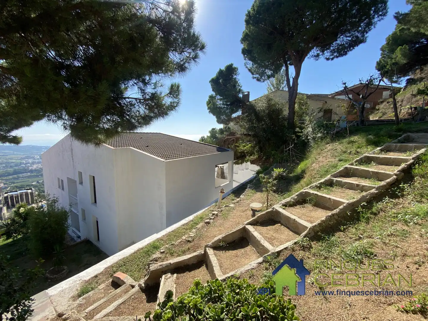 Exterior view of Houses for sale in Alella  with Heating, Terrace and Storage room