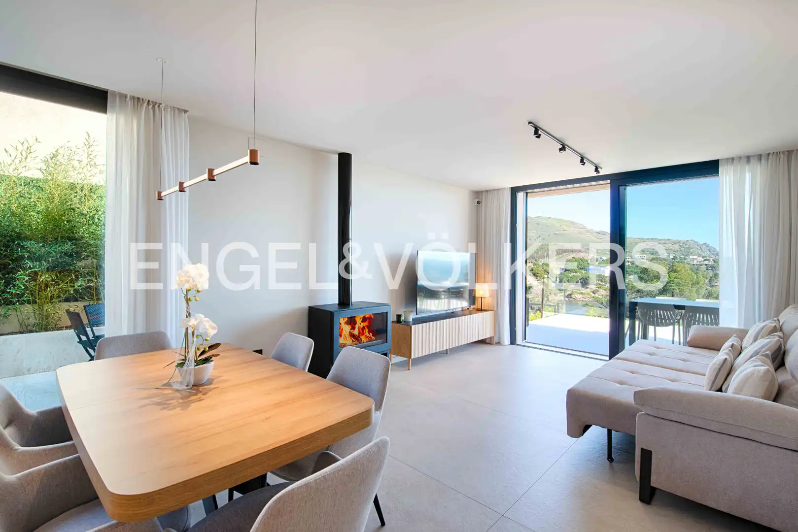 Living room of Houses for sale in Colera  with Air Conditioner, Heating and Private garden