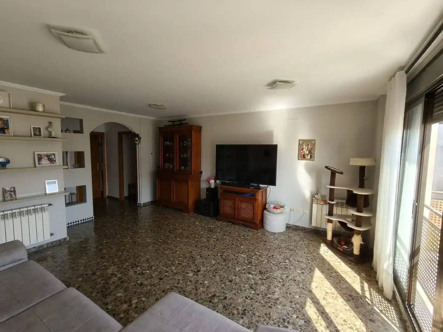 Sala d'estar de Pis en venda en Burriana / Borriana amb Balcó
