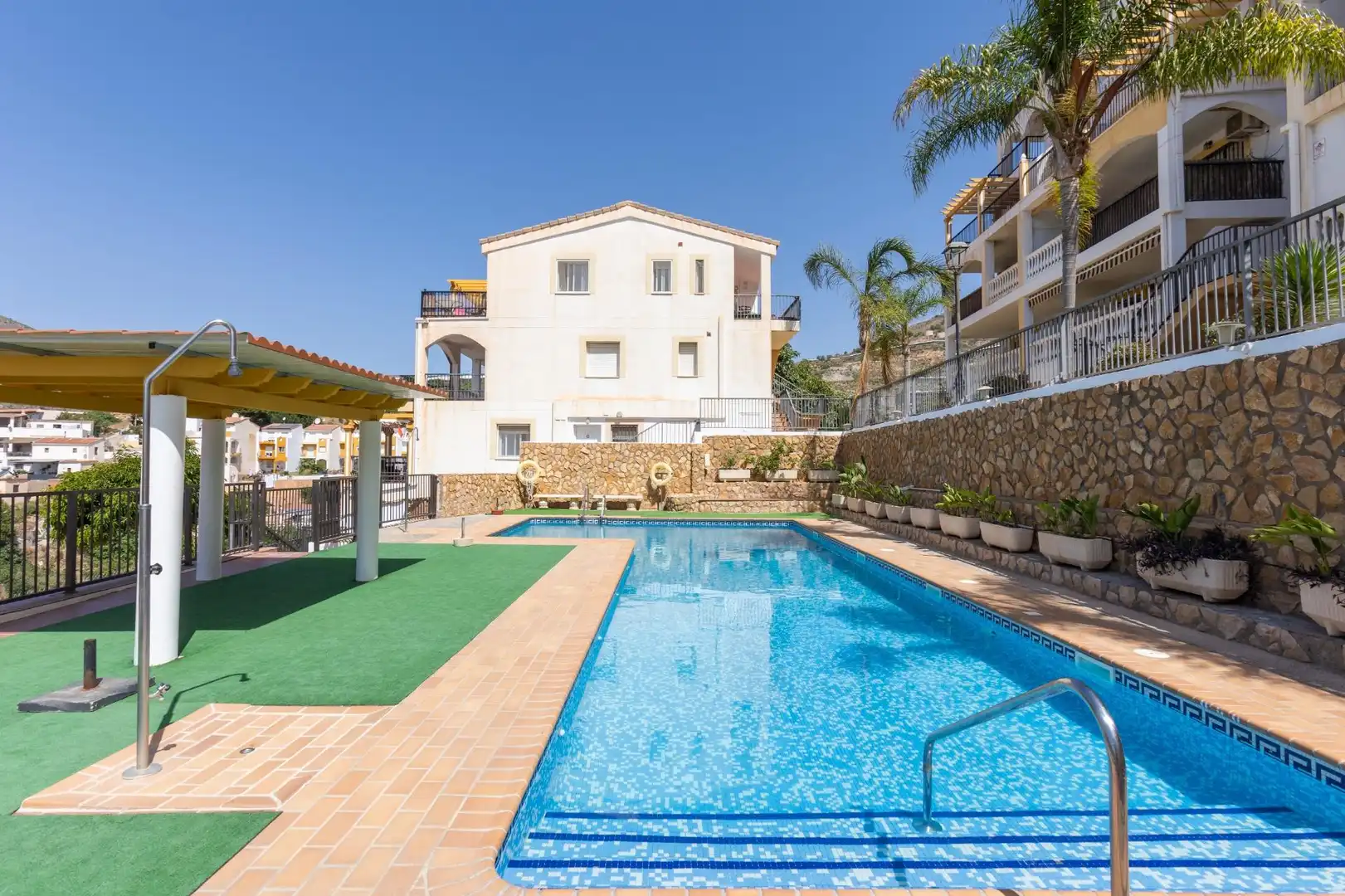 Swimming pool of Attic for sale in Albuñol  with Heating, Terrace and Furnished