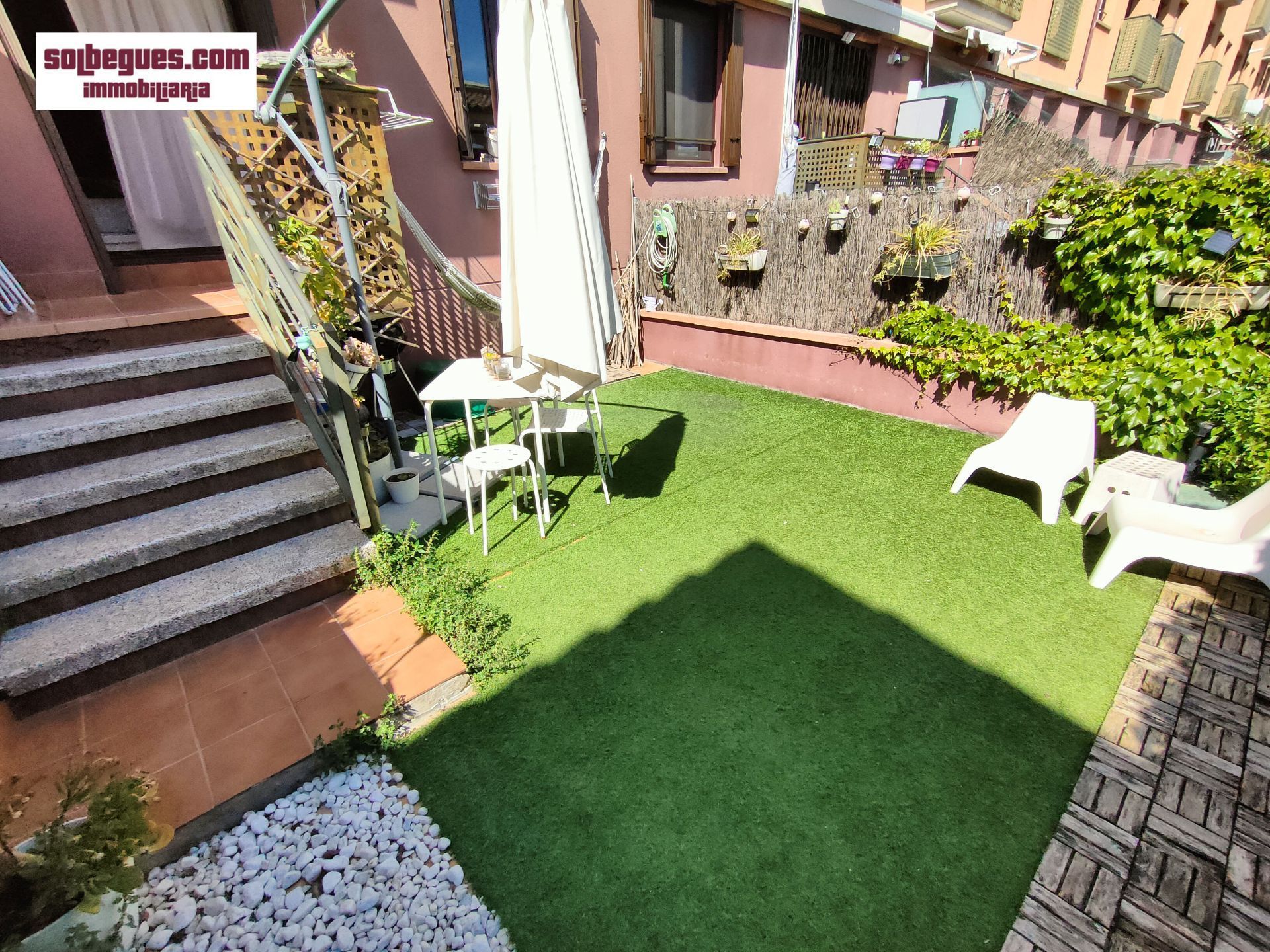 Terrace of Flat for sale in Begues  with Heating, Private garden and Terrace