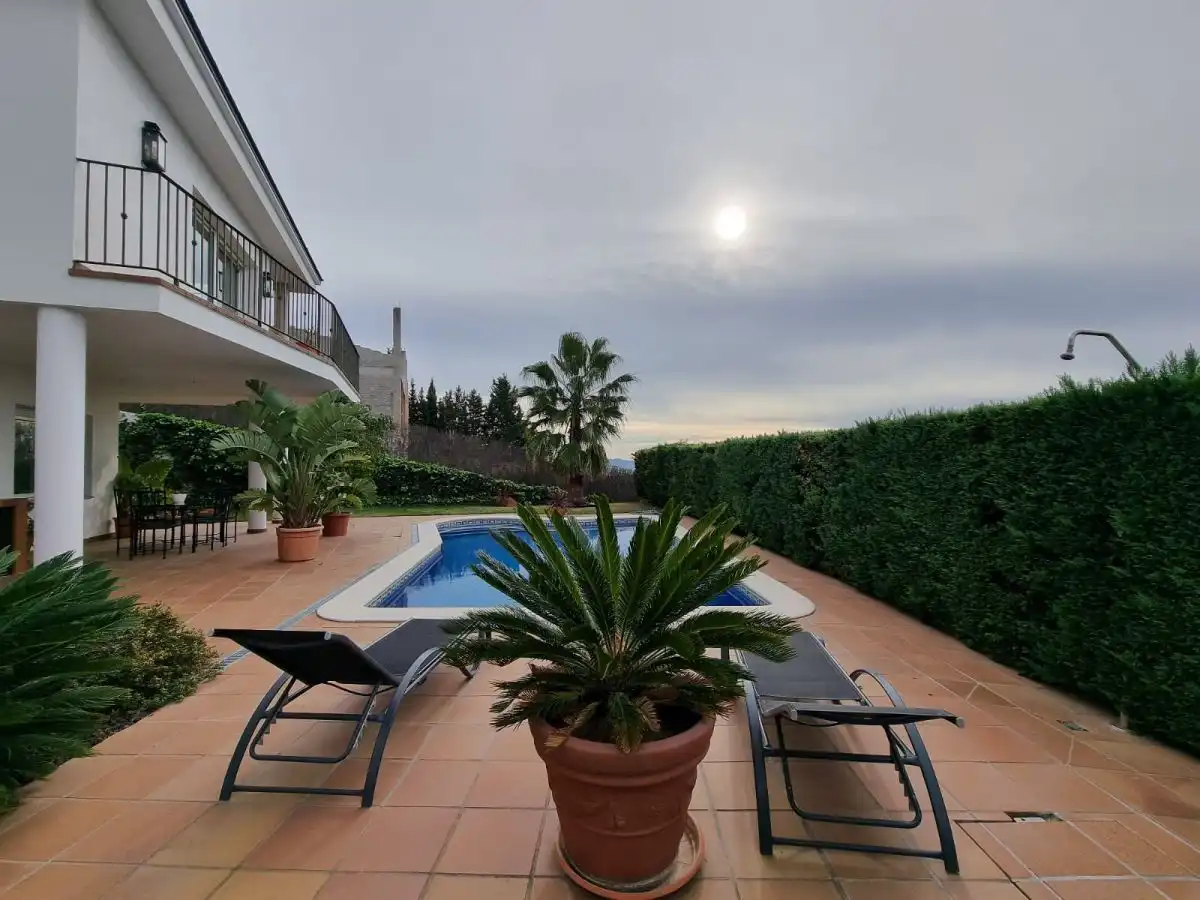 Jardí de Casa o xalet en venda en Caldes de Montbui amb Aire condicionat, Calefacció i Terrassa