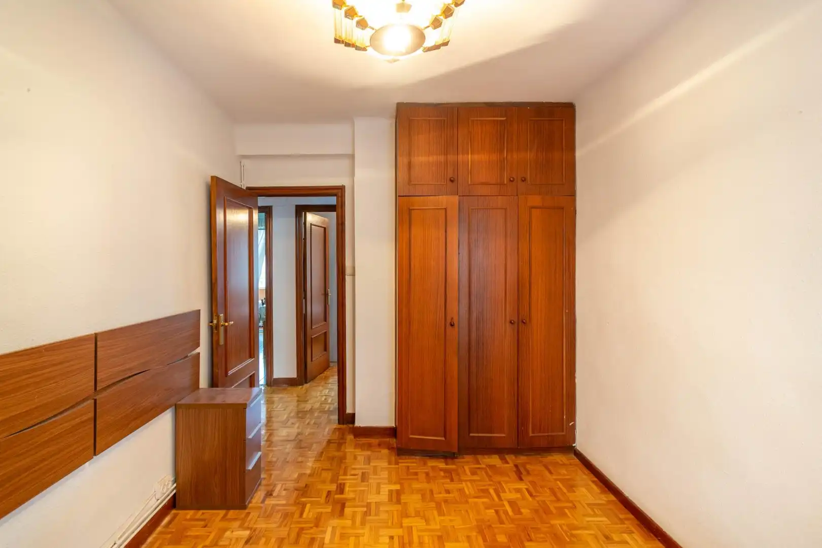 Bedroom of Flat for sale in  Pamplona / Iruña  with Heating, Storage room and Balcony