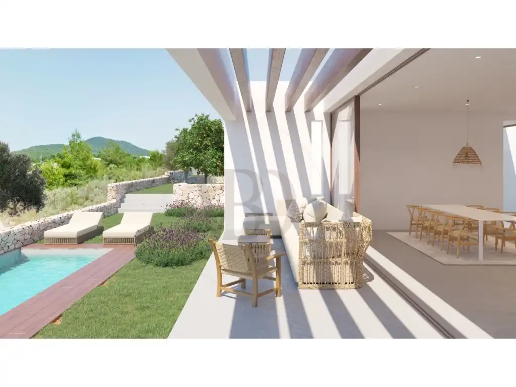 Terraza de Residencial en venta en Sant Josep de sa Talaia