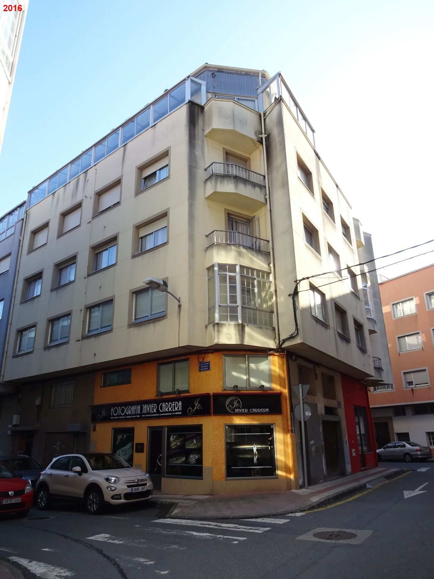 Vista exterior de Piso en venta en Culleredo