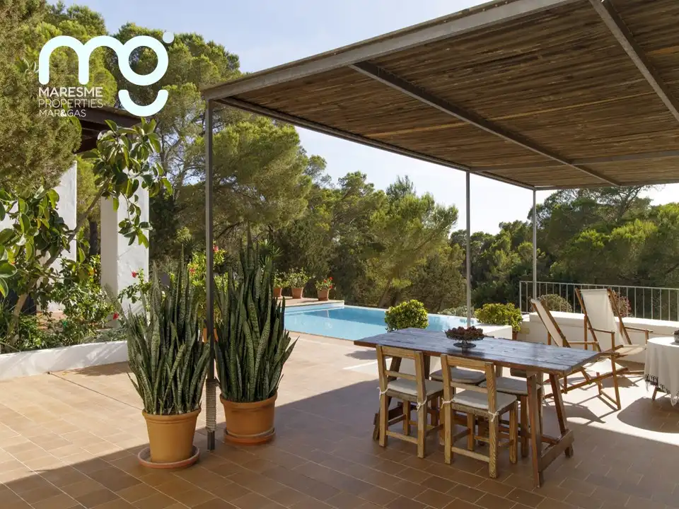 Terrace of Country homes for sale in Andratx  with Air Conditioner, Heating and Private garden