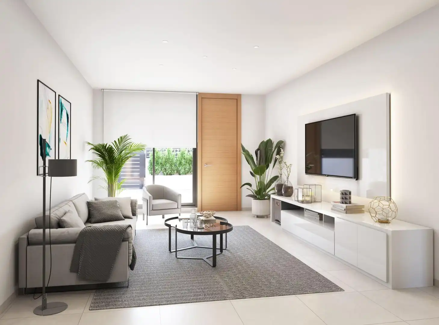 Sala de estar de Piso en venta en Vera