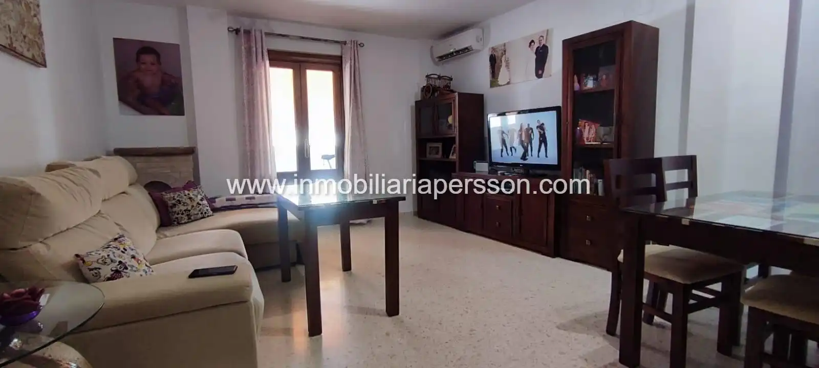 Sala d'estar de Pis en venda en Écija amb Aire condicionat i Balcó