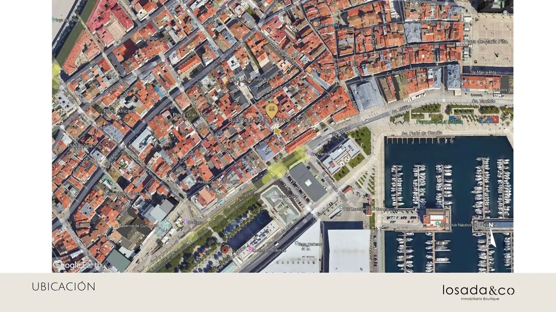 Vista exterior de Pis en venda en A Coruña Capital  amb Calefacció
