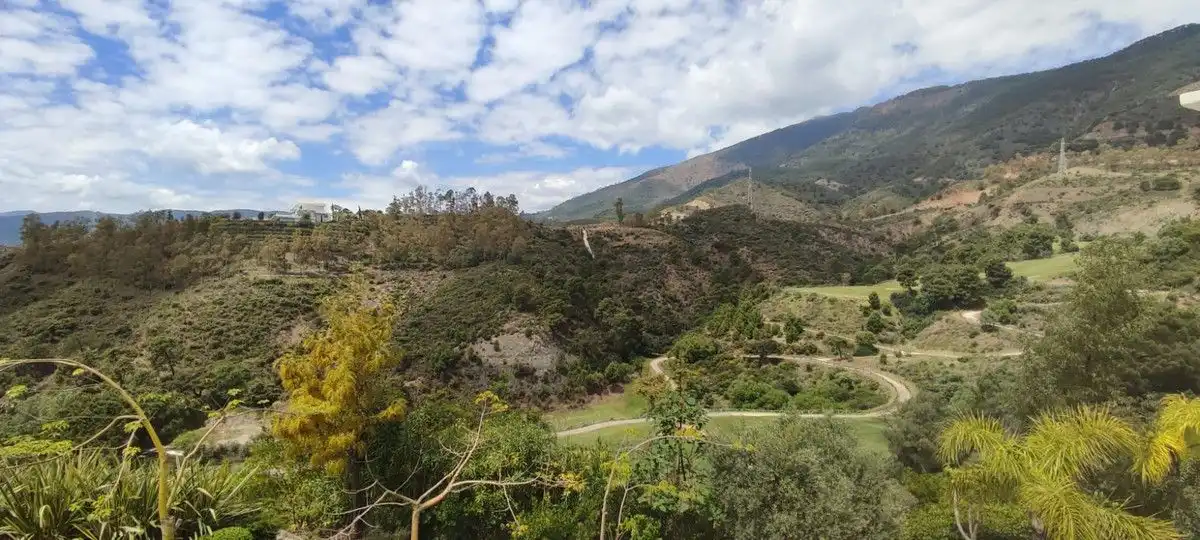 Vista exterior de Casa o chalet en venta en Benahavís con Aire acondicionado, Jardín privado y Terraza