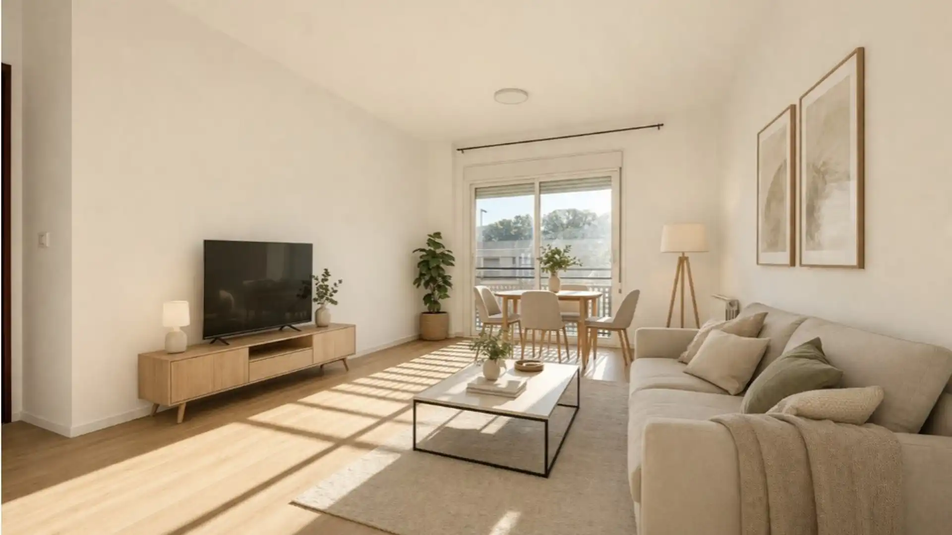 Living room of Flat for sale in Quart