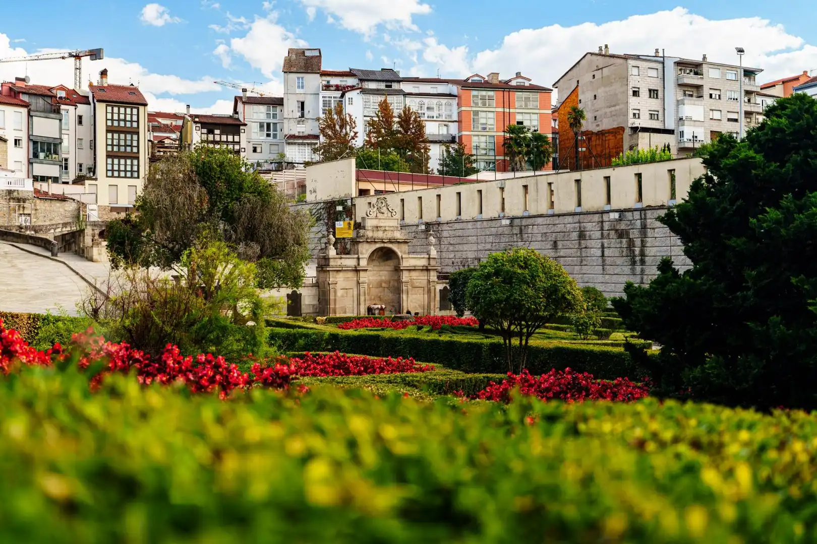 Jardín de Casa o chalet en venta en Ourense Capital  con Calefacción, Jardín privado y Balcón