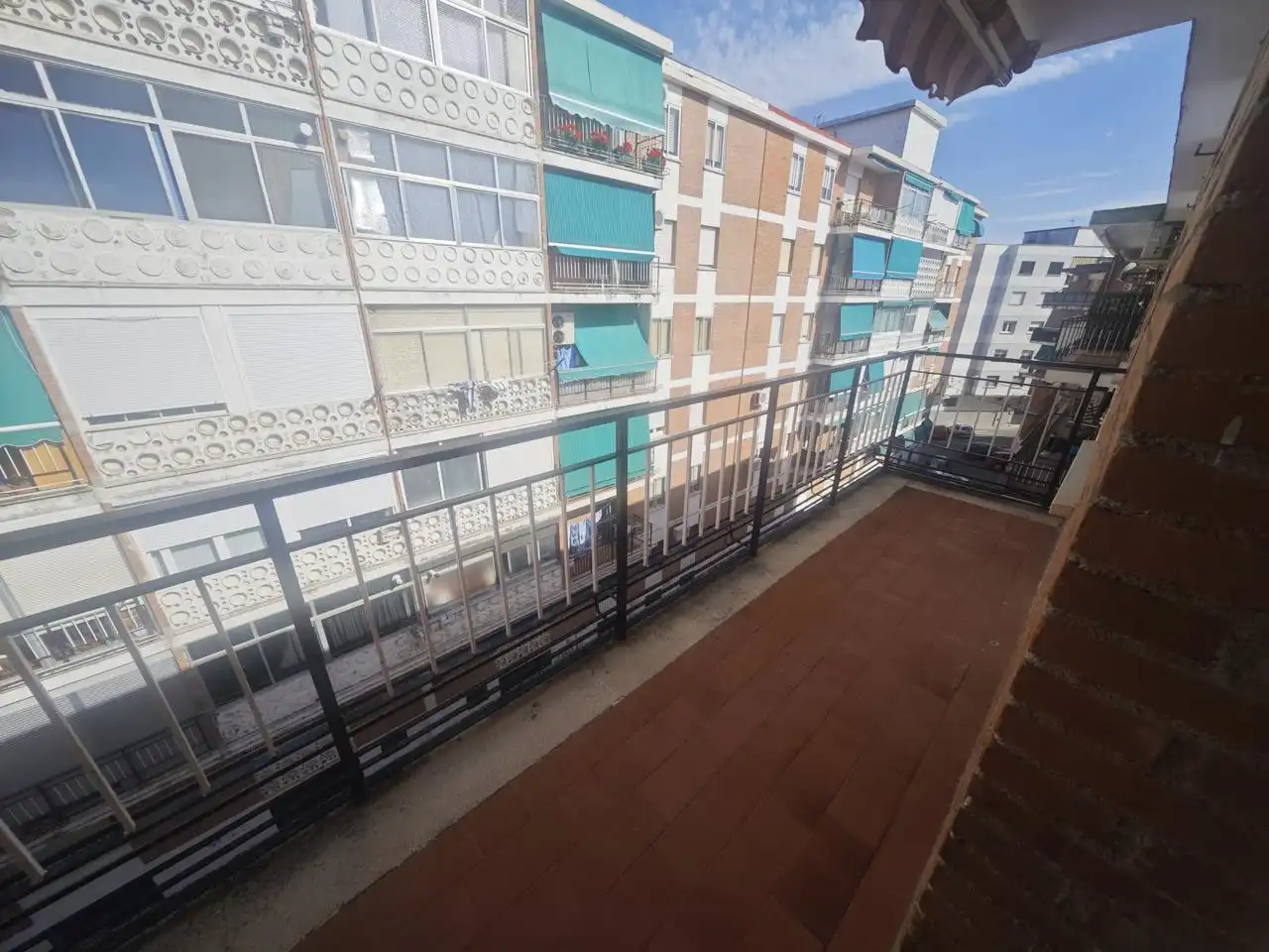 Balcony of Flat for rent in Plasencia  with Terrace and Furnished