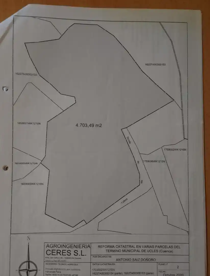 Finca rústica en venta en Uclés