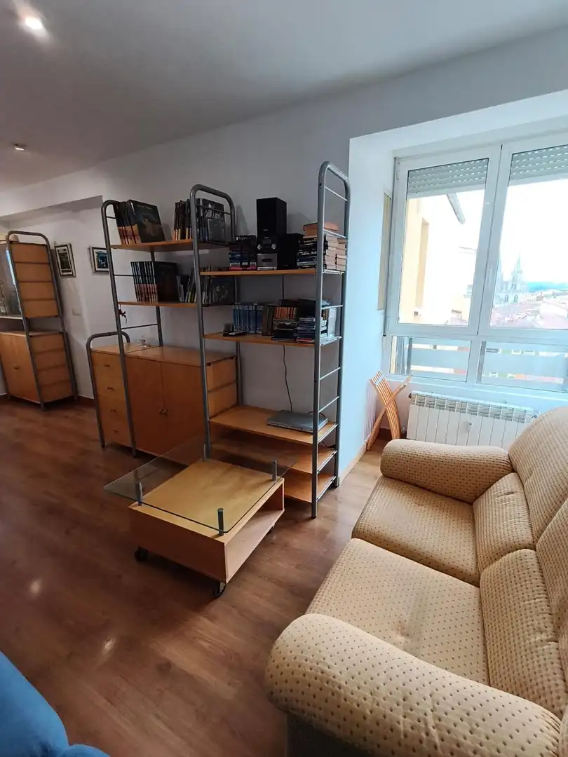 Sala d'estar de Àtic en venda en Burgos amb Calefacció i Moblat