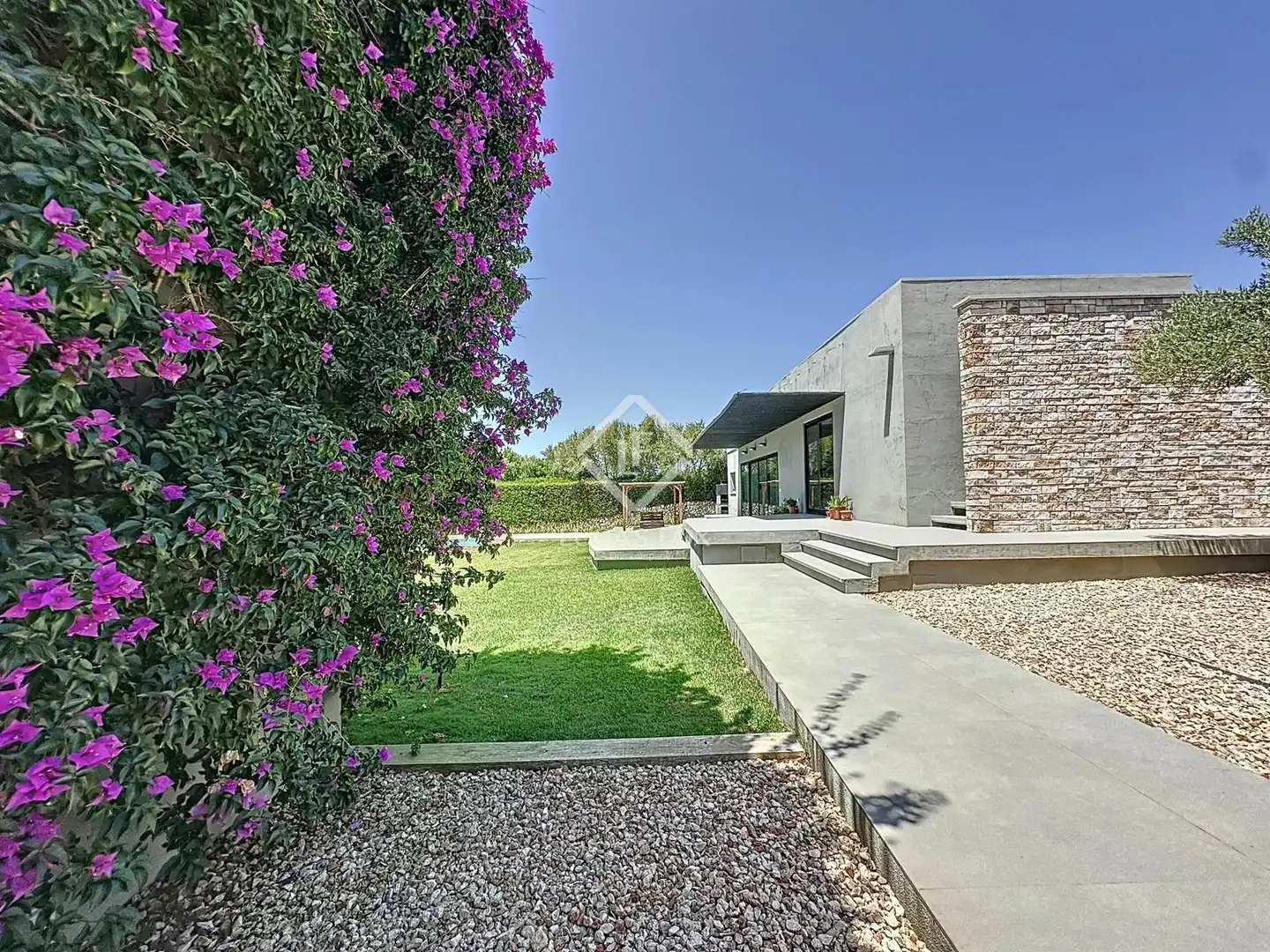 Garden of Houses for sale in Sant Lluís  with Air Conditioner, Heating and Private garden