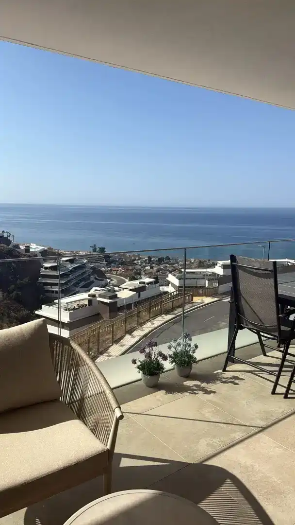 Exterior view of Flat for rent in Rincón de la Victoria  with Air Conditioner, Swimming Pool and Balcony