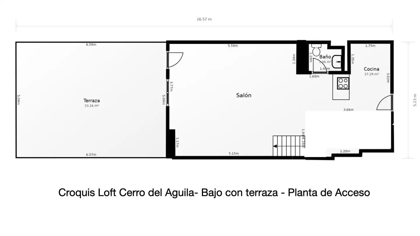 Lofts for rent in San Sebastián de los Reyes  with Air Conditioner, Private garden and Terrace