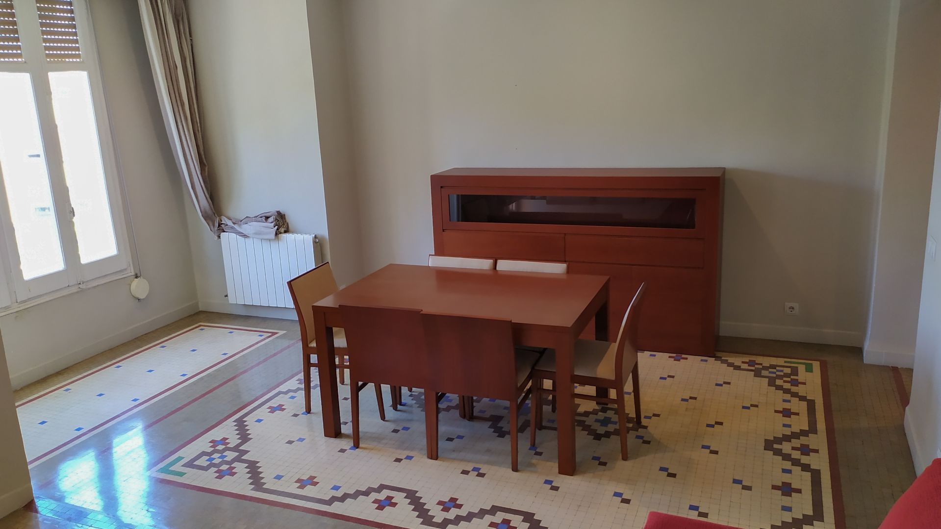 Menjador de Pis de lloguer en  Valencia Capital amb Calefacció i Moblat