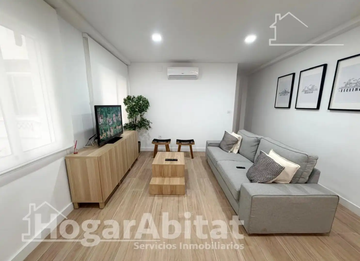 Living room of Flat for sale in Aldaia  with Air Conditioner