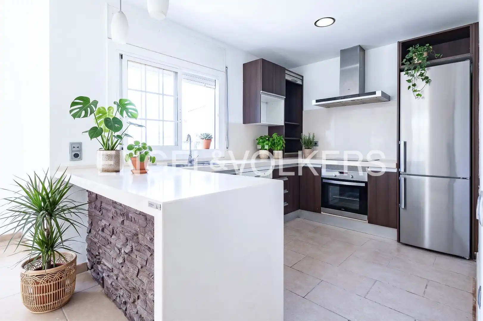 Cocina de Casa o chalet en venta en Llinars del Vallès con Calefacción y Jardín privado