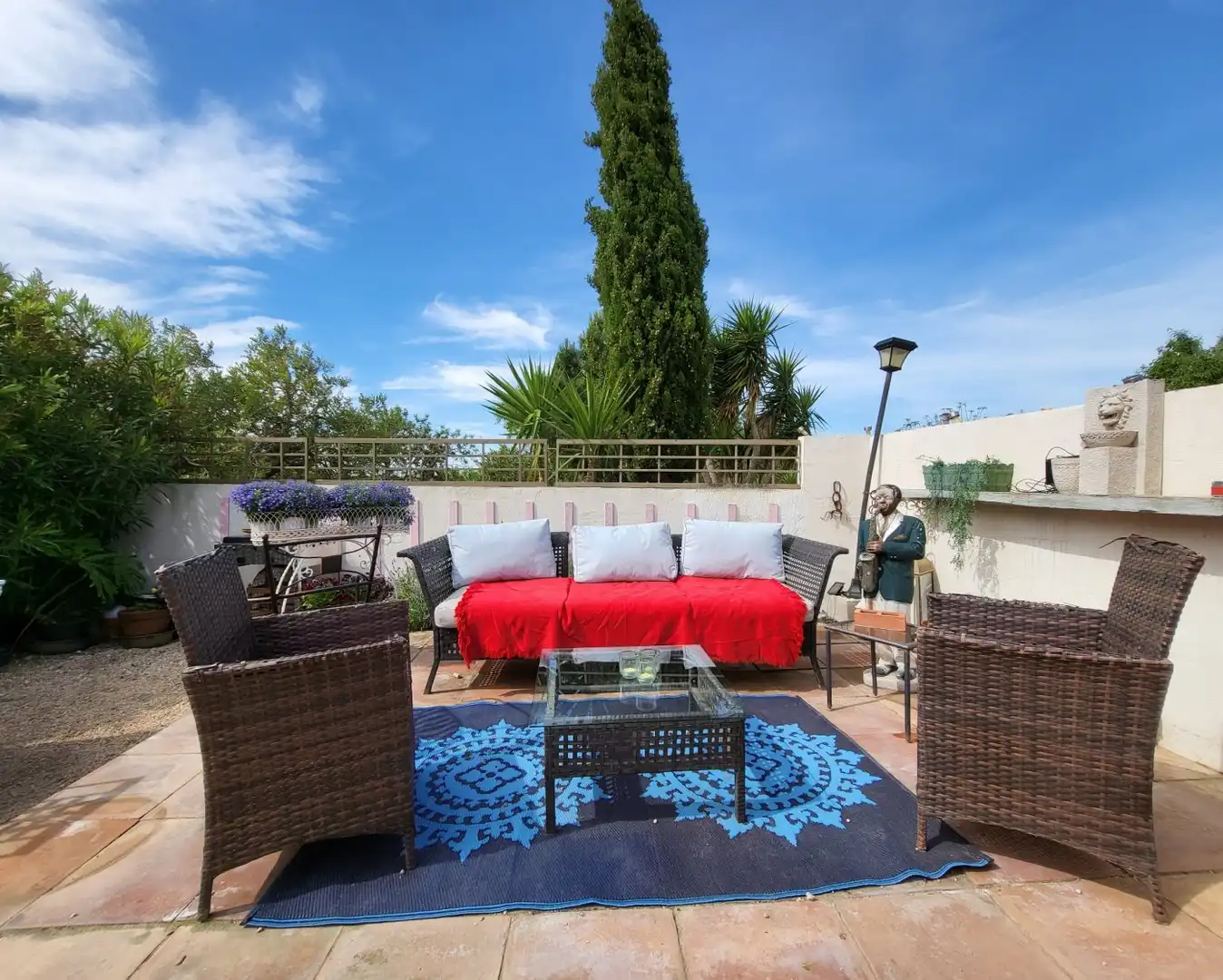Terrasse von Country house zum Verkauf in L'Ametlla de Mar  mit Privatgarten, Terrasse und Abstellraum