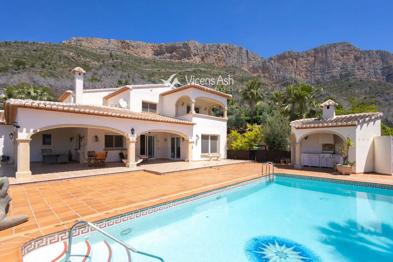 Exterior view of Houses for sale in Jávea / Xàbia  with Air Conditioner, Heating and Terrace