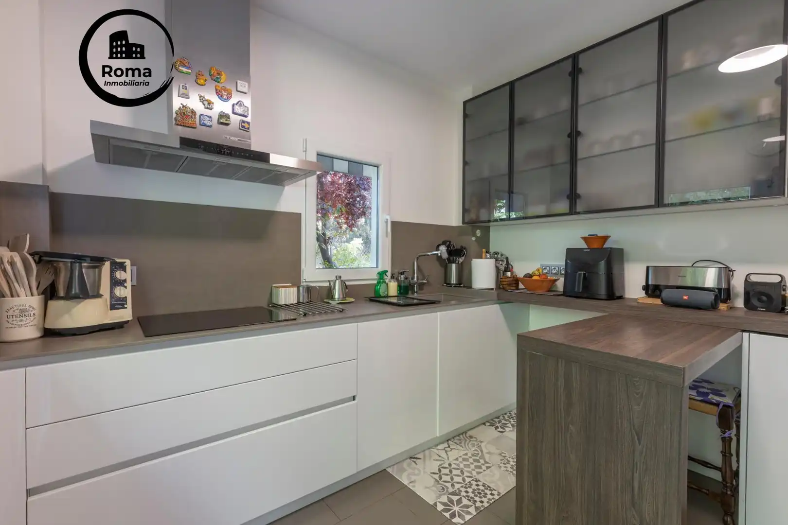 Cocina de Casa o chalet en venta en Albolote con Aire acondicionado, Calefacción y Jardín privado