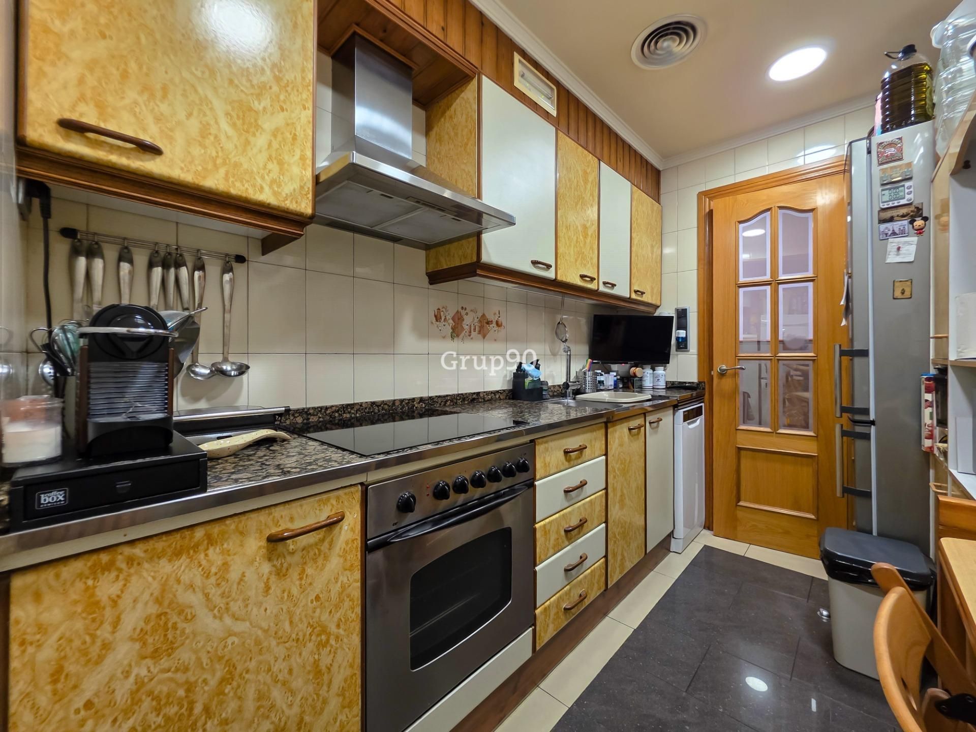 Kitchen of Flat for sale in  Lleida Capital  with Heating and Balcony