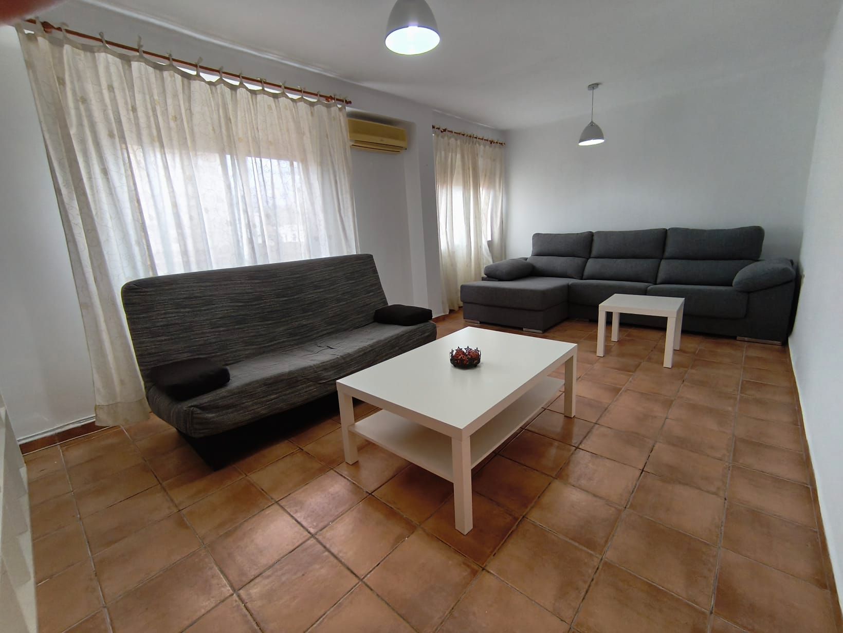 Living room of Flat to rent in Puçol  with Air Conditioner, Furnished and Oven