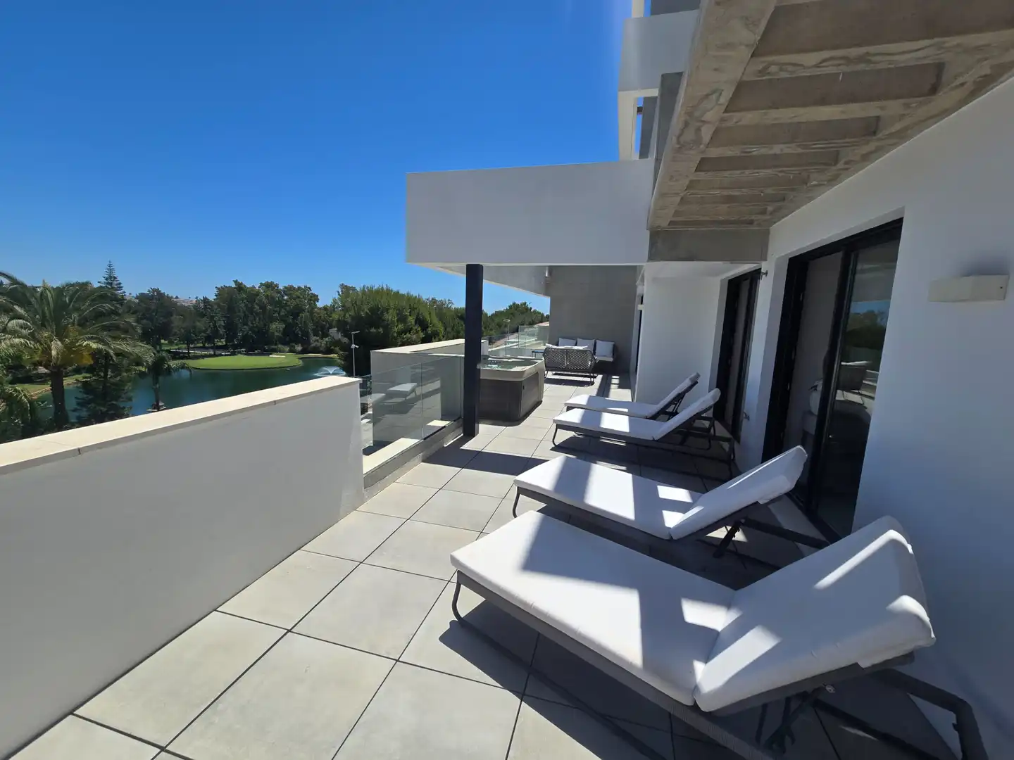 Terrace of Flat for sale in Mijas  with Air Conditioner, Heating and Terrace