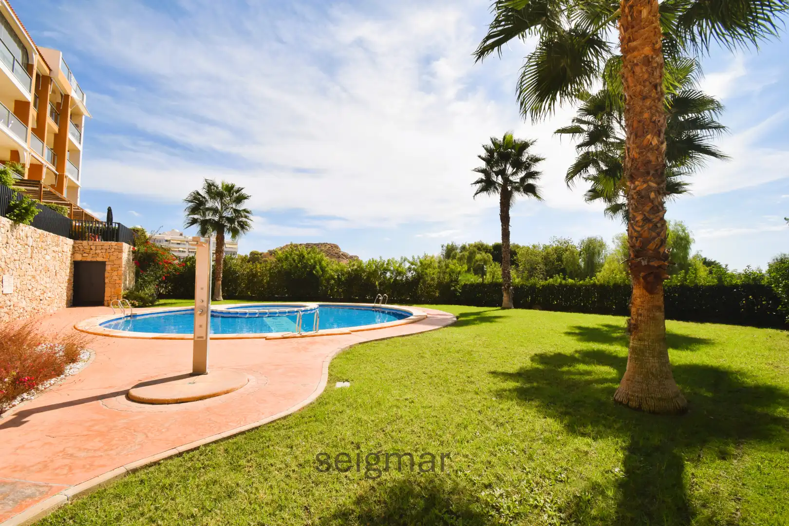 Jardín de Ático en venta en Villajoyosa / La Vila Joiosa con Aire acondicionado, Calefacción y Terraza