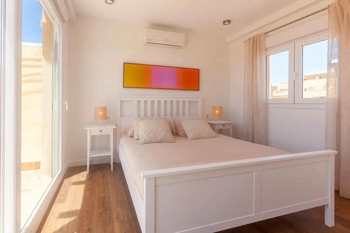 Habitación de Casa adosada en venta en Tarifa con Aire acondicionado, Calefacción y Jardín privado
